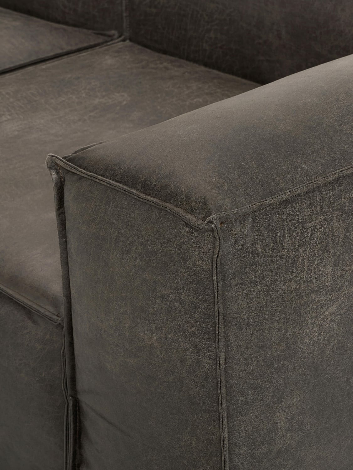 Tavordo Modular Leather Ottoman
