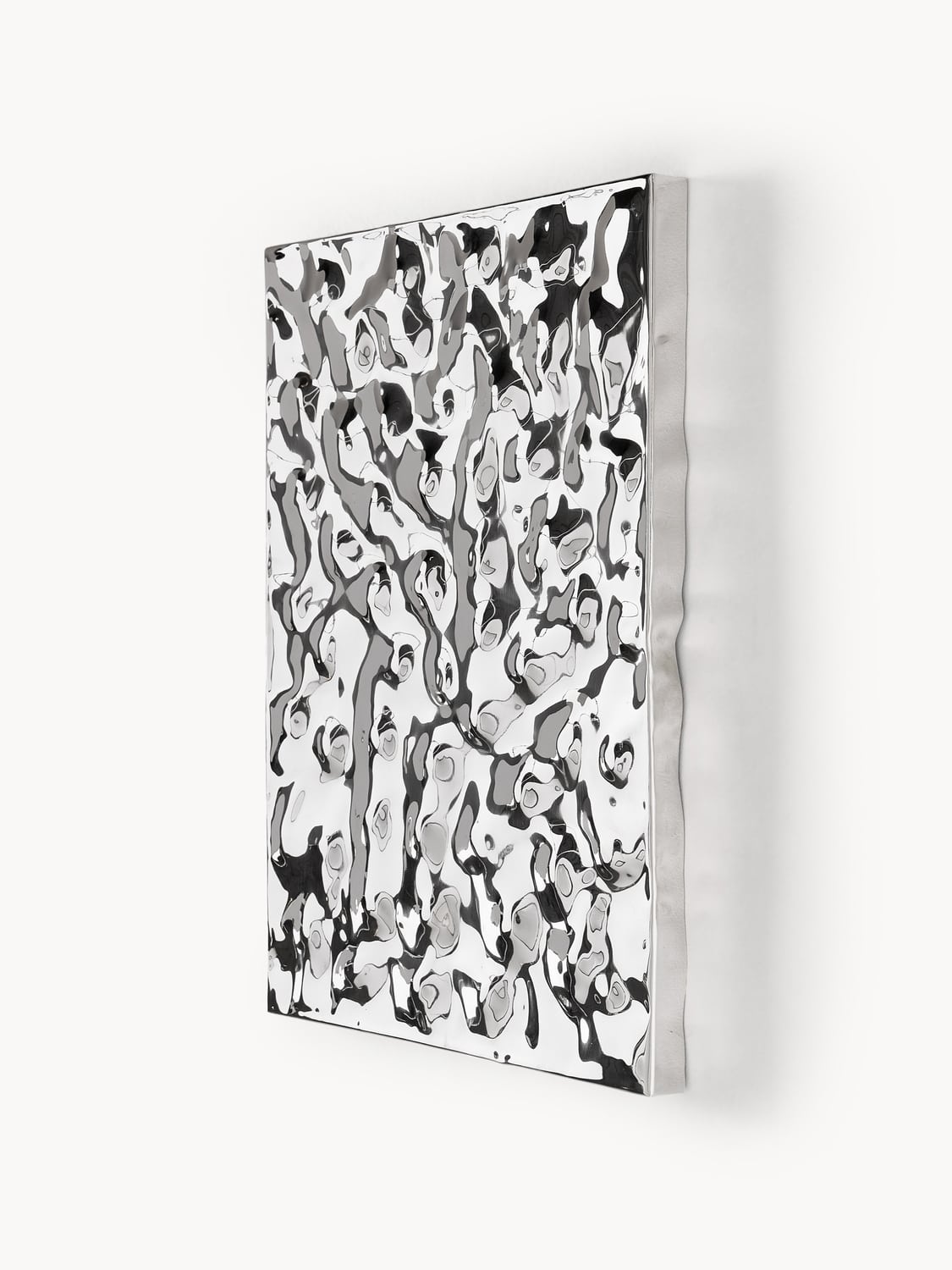 Peglio Wall Object with Hammered Surface