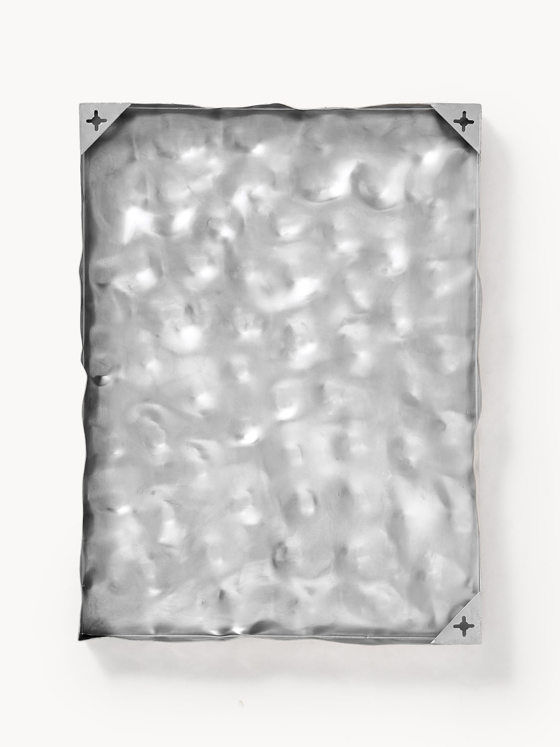 Peglio Wall Object with Hammered Surface