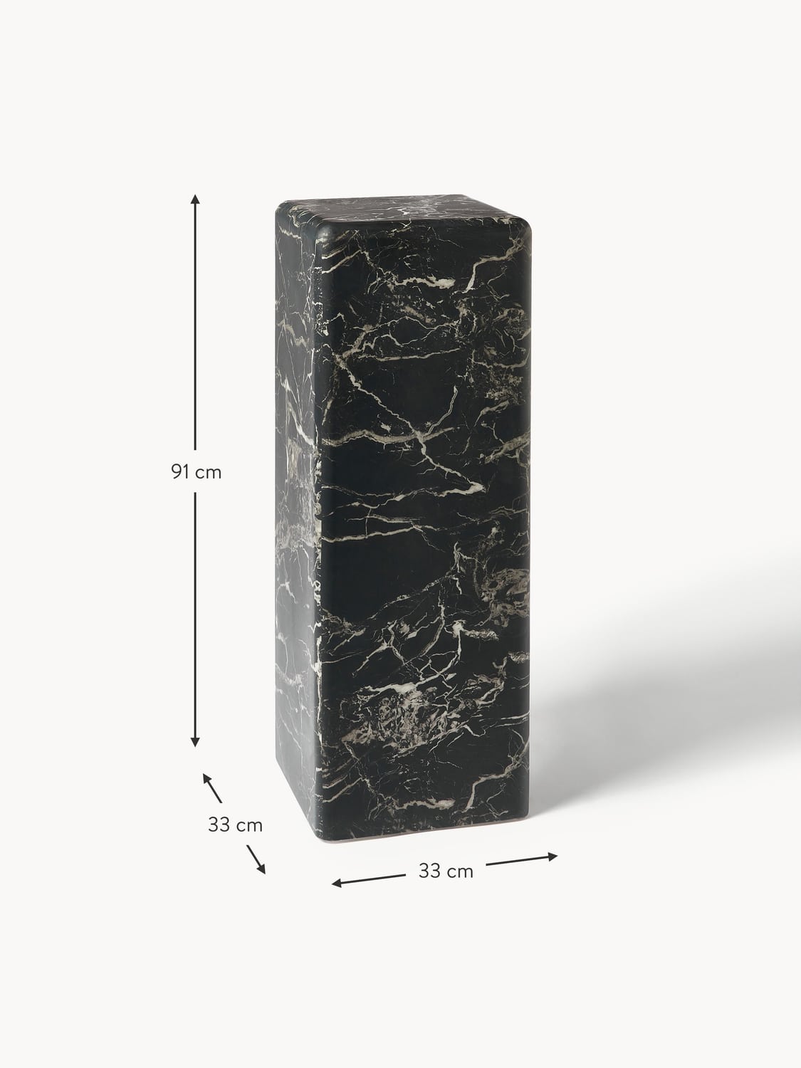 Rovellasca Decorative Marble Effect Pillar