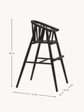 Erbanno Kids Handmade Oak Wood High Chair
