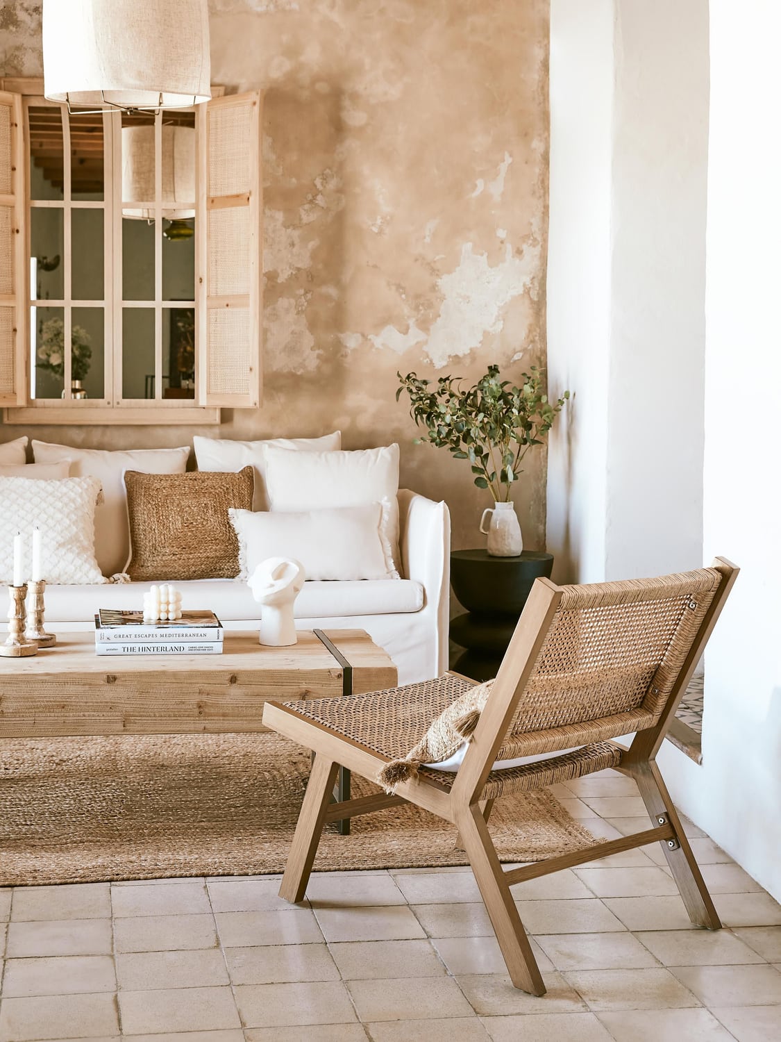 Menaggio Wickerwork Garden Lounge Chair