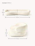 Corvara Teddy Sofa (4-seater)