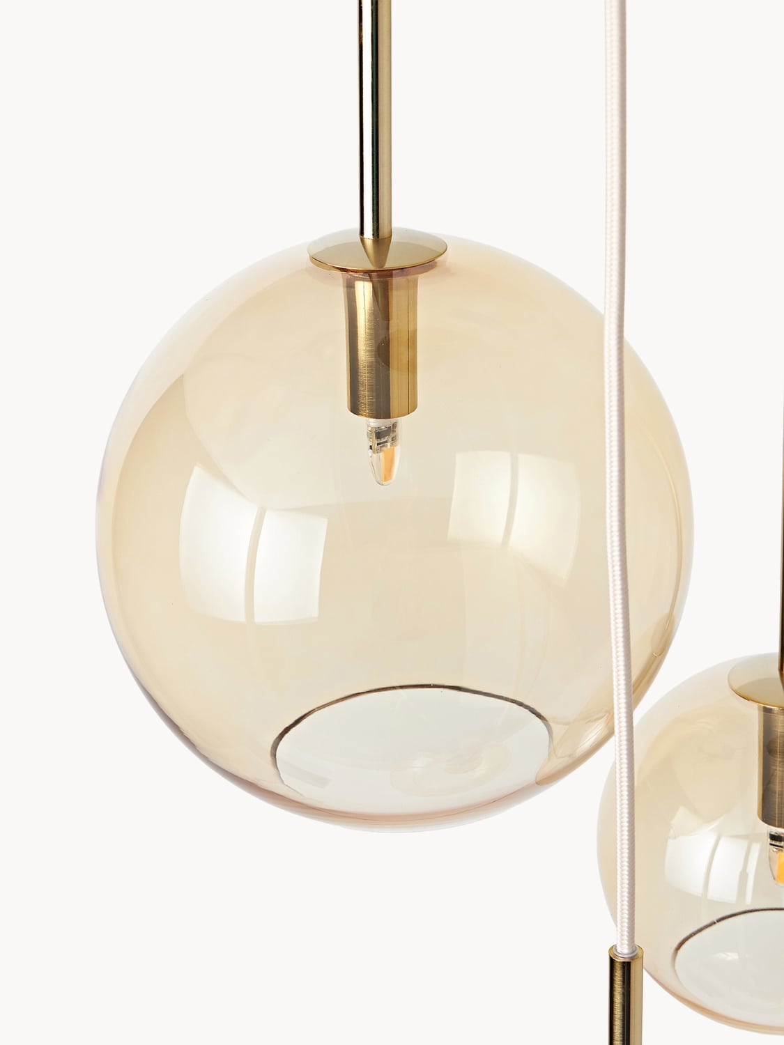 Gravedona Glass Ball Cluster Pendant Light