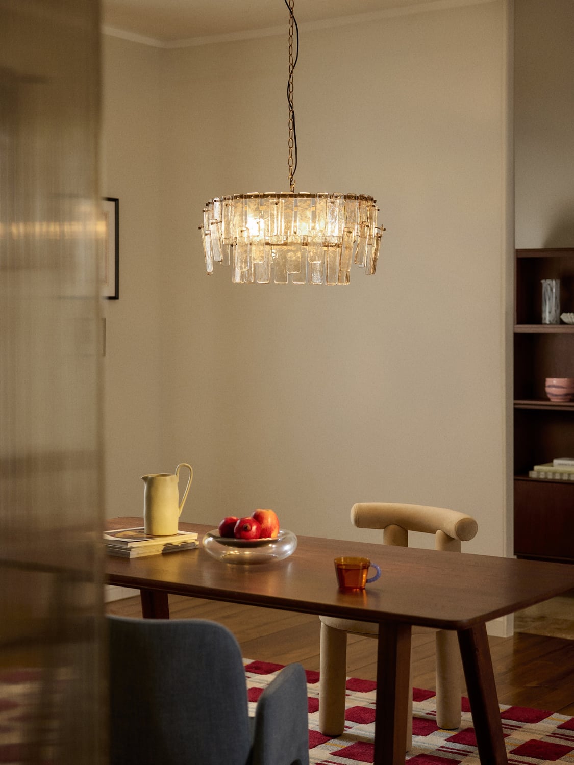 Palanzo Large Glass Pendant Light