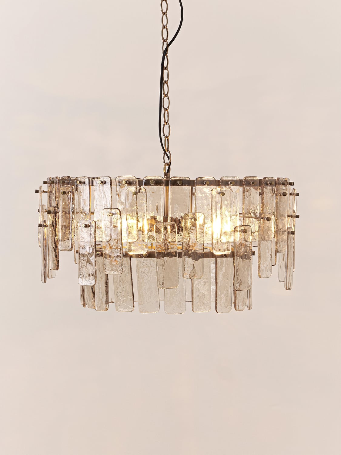 Palanzo Large Glass Pendant Light