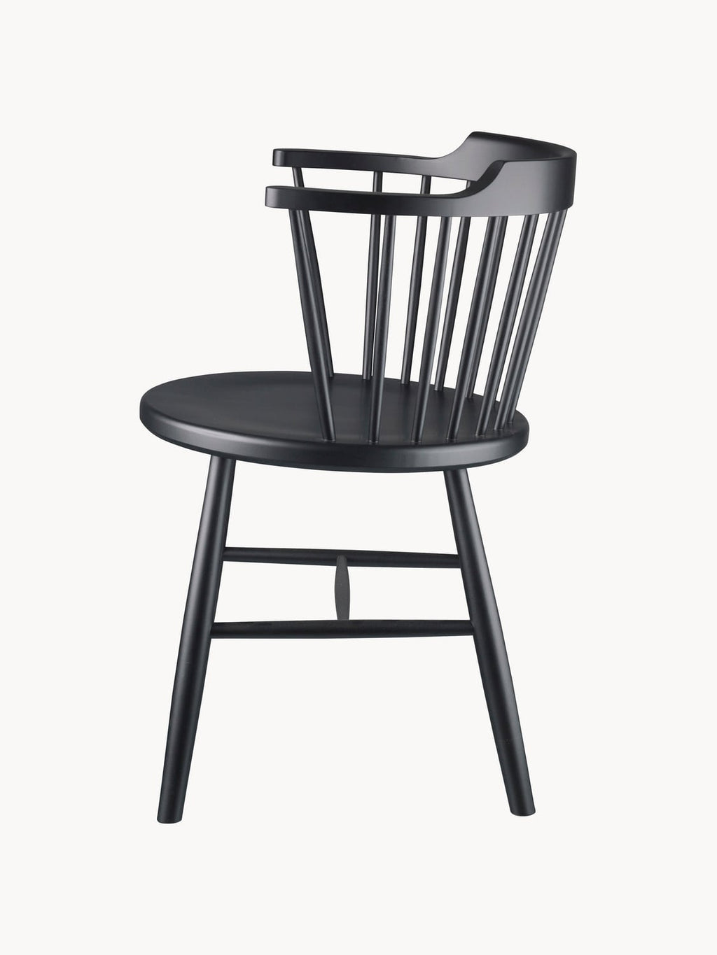 Bellara J18 Handmade Beech Wood Dining Chair with Armrests