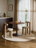 Anzano Round Hand-Tufted Wool Rug