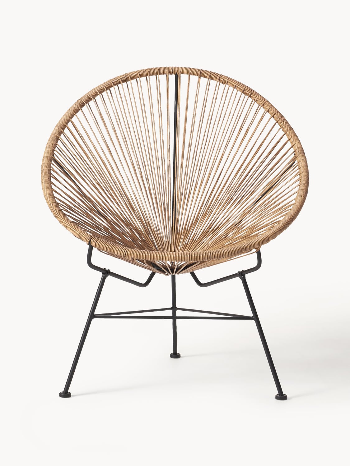 Bulgarograsso Plastic Wickerwork Lounge Chair