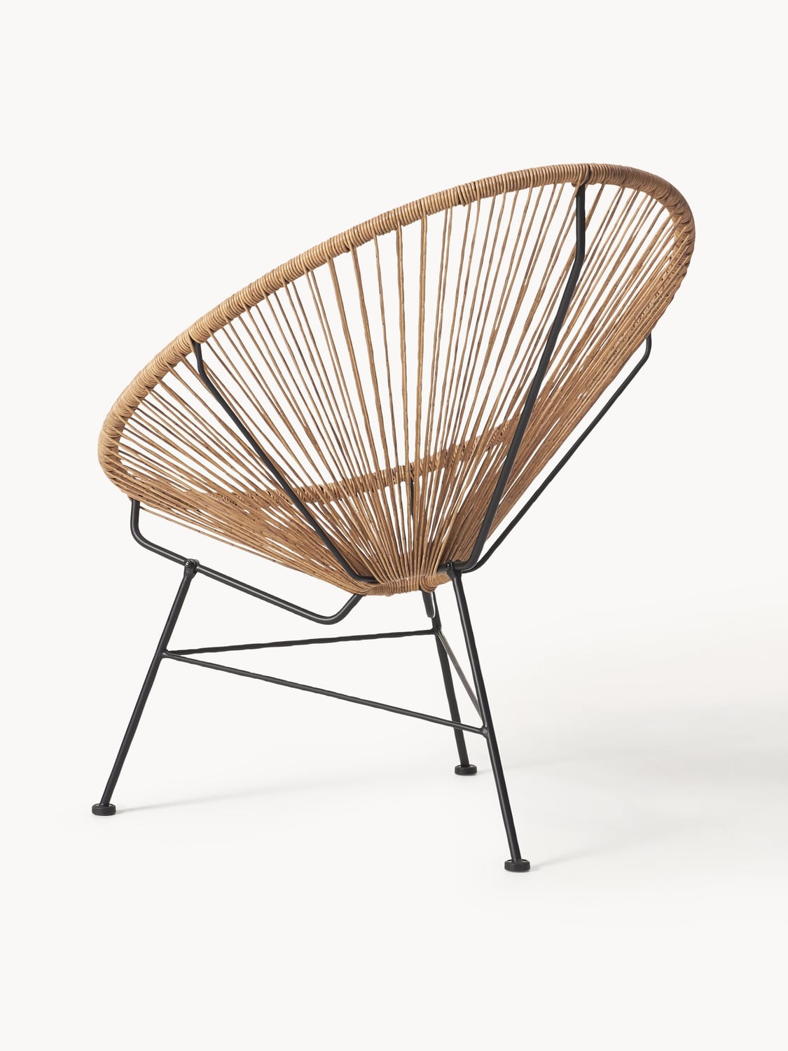 Bulgarograsso Plastic Wickerwork Lounge Chair