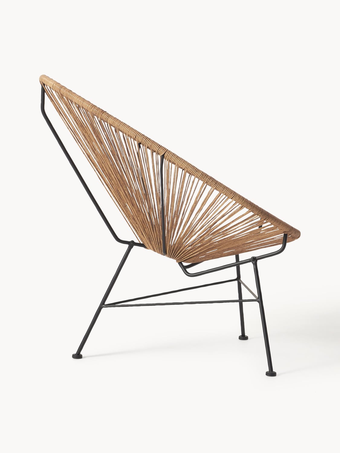 Bulgarograsso Plastic Wickerwork Lounge Chair