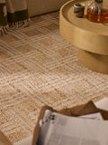 Ercole Handwoven Jute Rug with Fringes