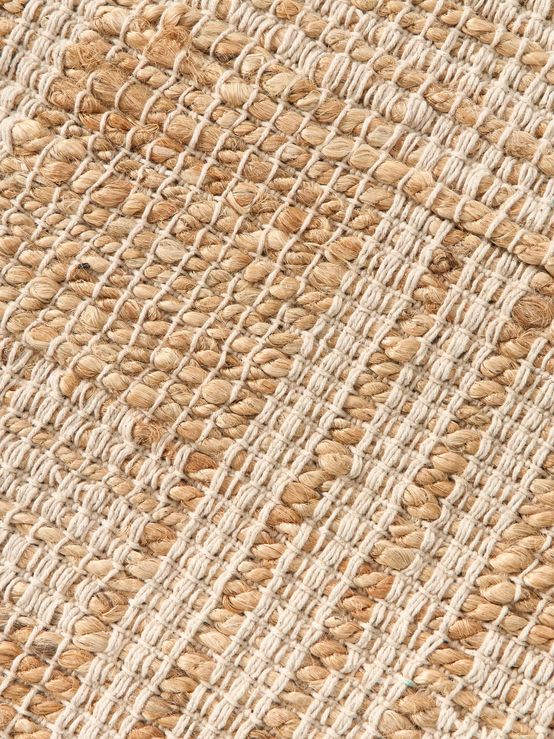 Ercole Handwoven Jute Rug with Fringes