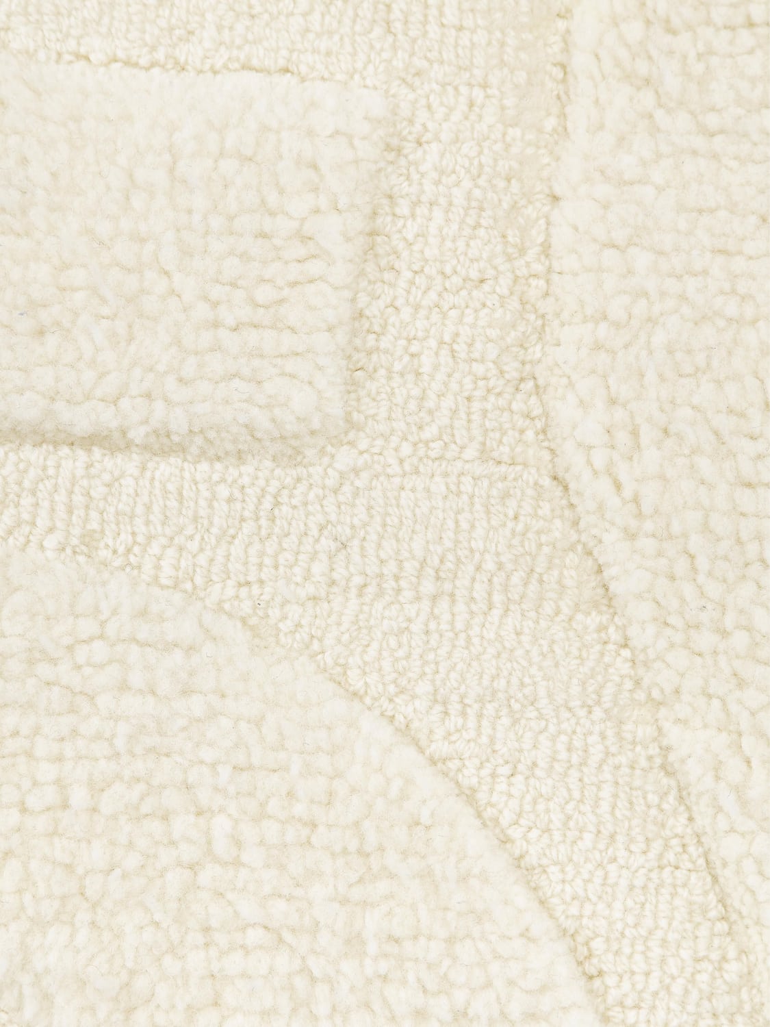 Montorfano High-Low Wool Rug, Hand-Woven