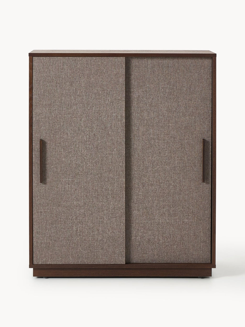 Almenno Wooden Highboard with Upholstered Front