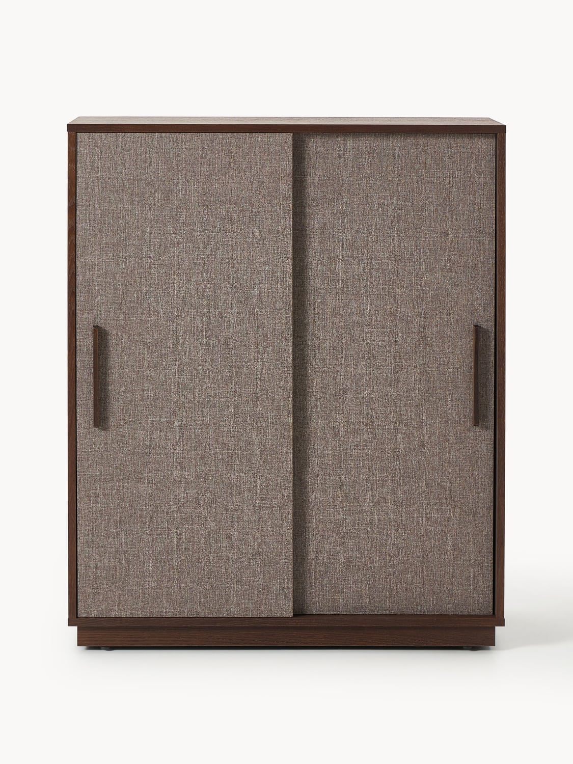 Almenno Wooden Highboard with Upholstered Front