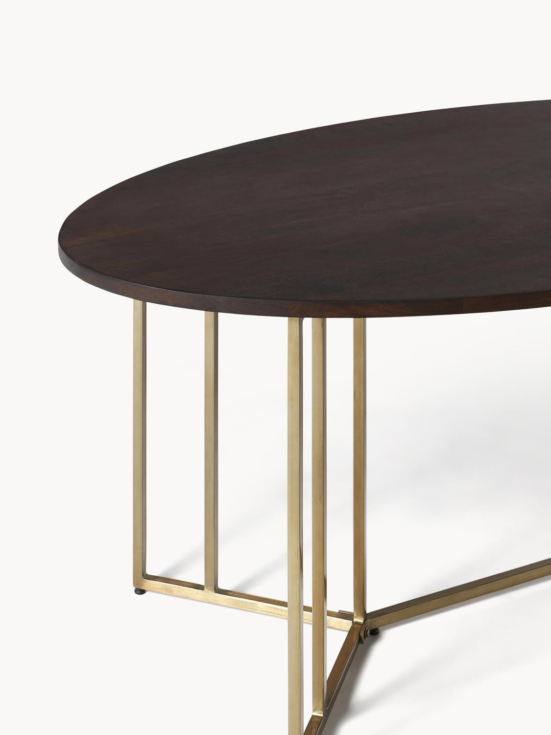 Bulgarograsso Oval Mango Wood Dining Table — available in several sizes