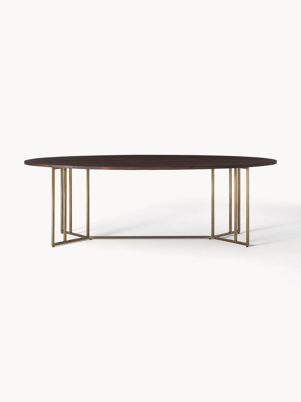 Bulgarograsso Oval Mango Wood Dining Table — available in several sizes