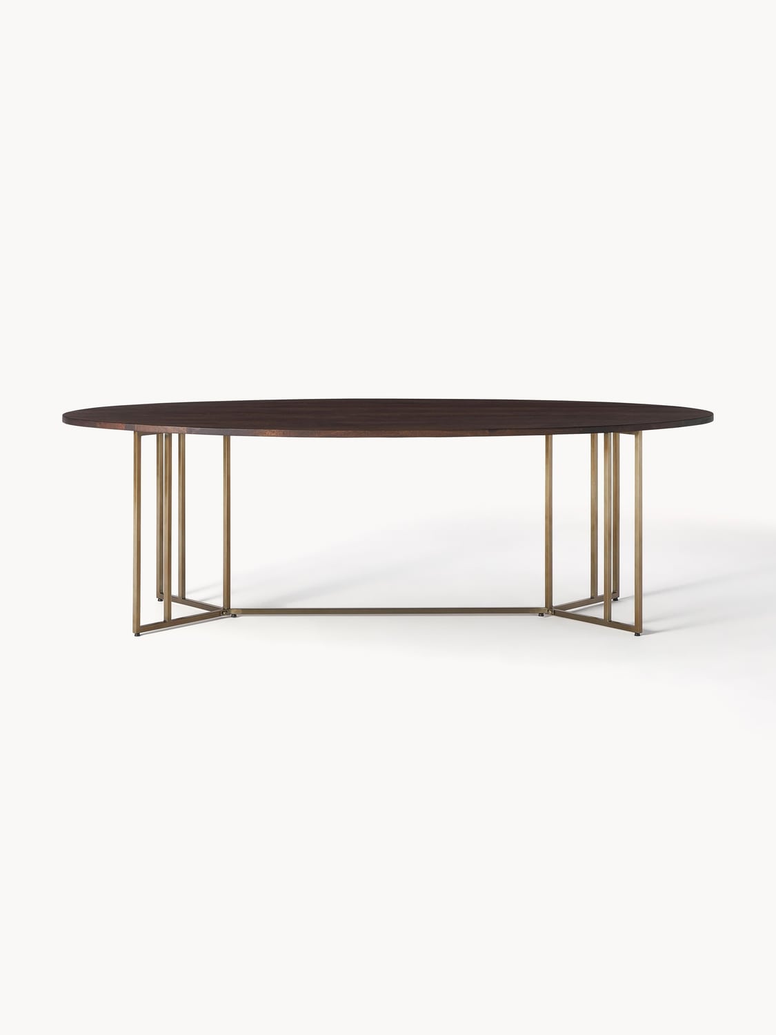 Bulgarograsso Oval Mango Wood Dining Table — available in several sizes