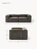 Tavordo Modular Leather Sofa (3-seater)