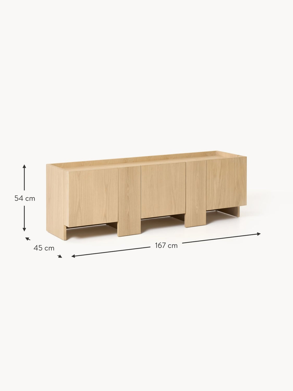 Bregano Wooden TV Stand