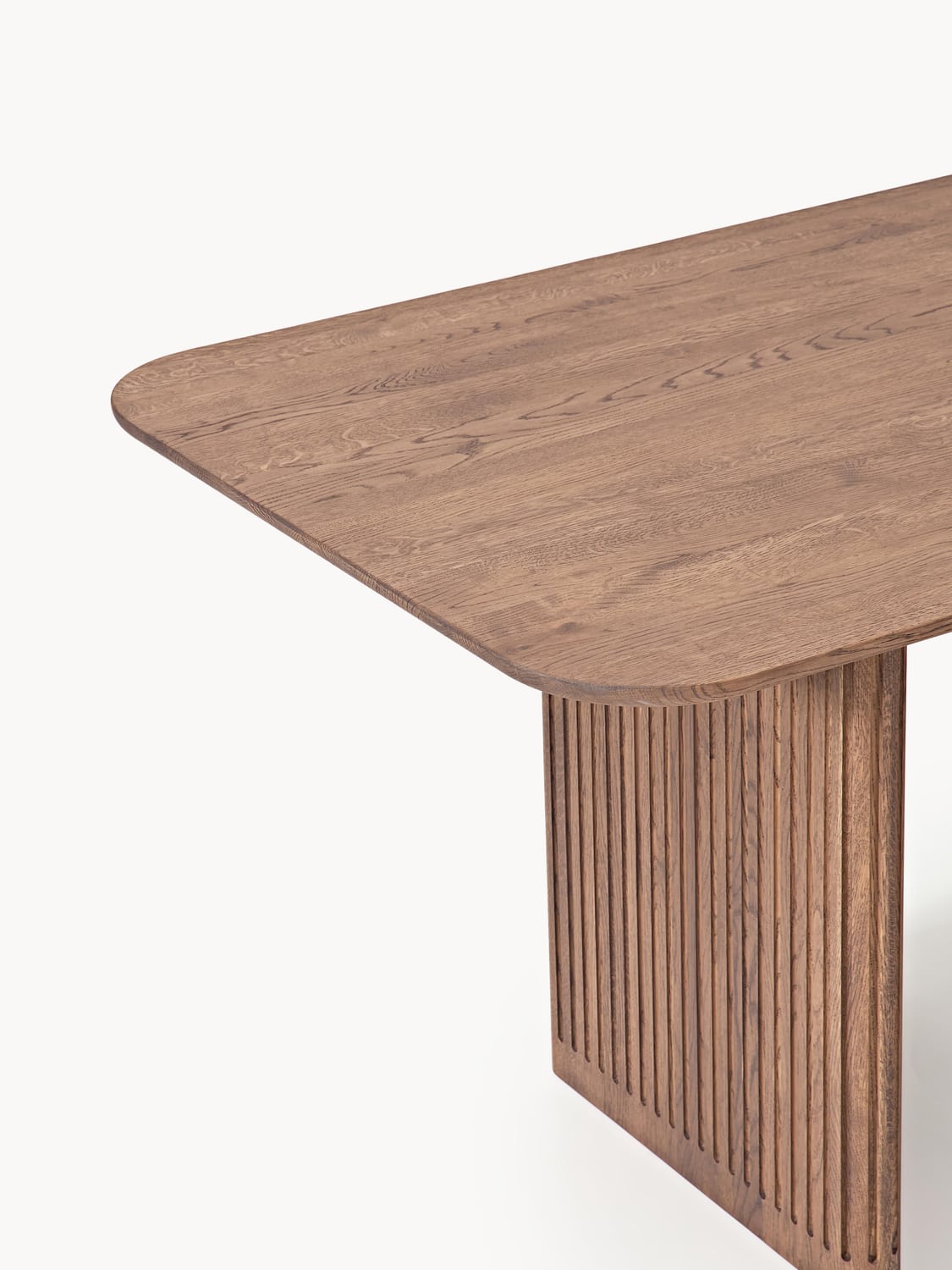 Maccagno Oak Wood Dining Table — available in several sizes