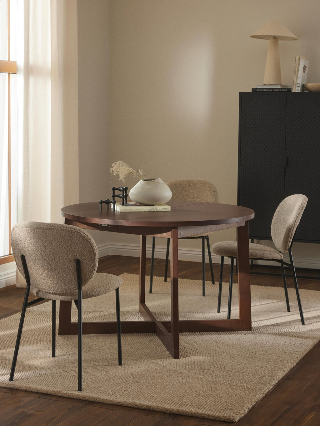 Vercana Extendable Dining Table, 115 - 215 x 75 cm