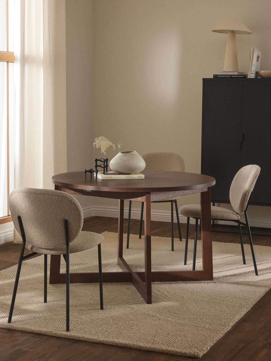 Vercana Extendable Dining Table, 115 - 215 x 75 cm