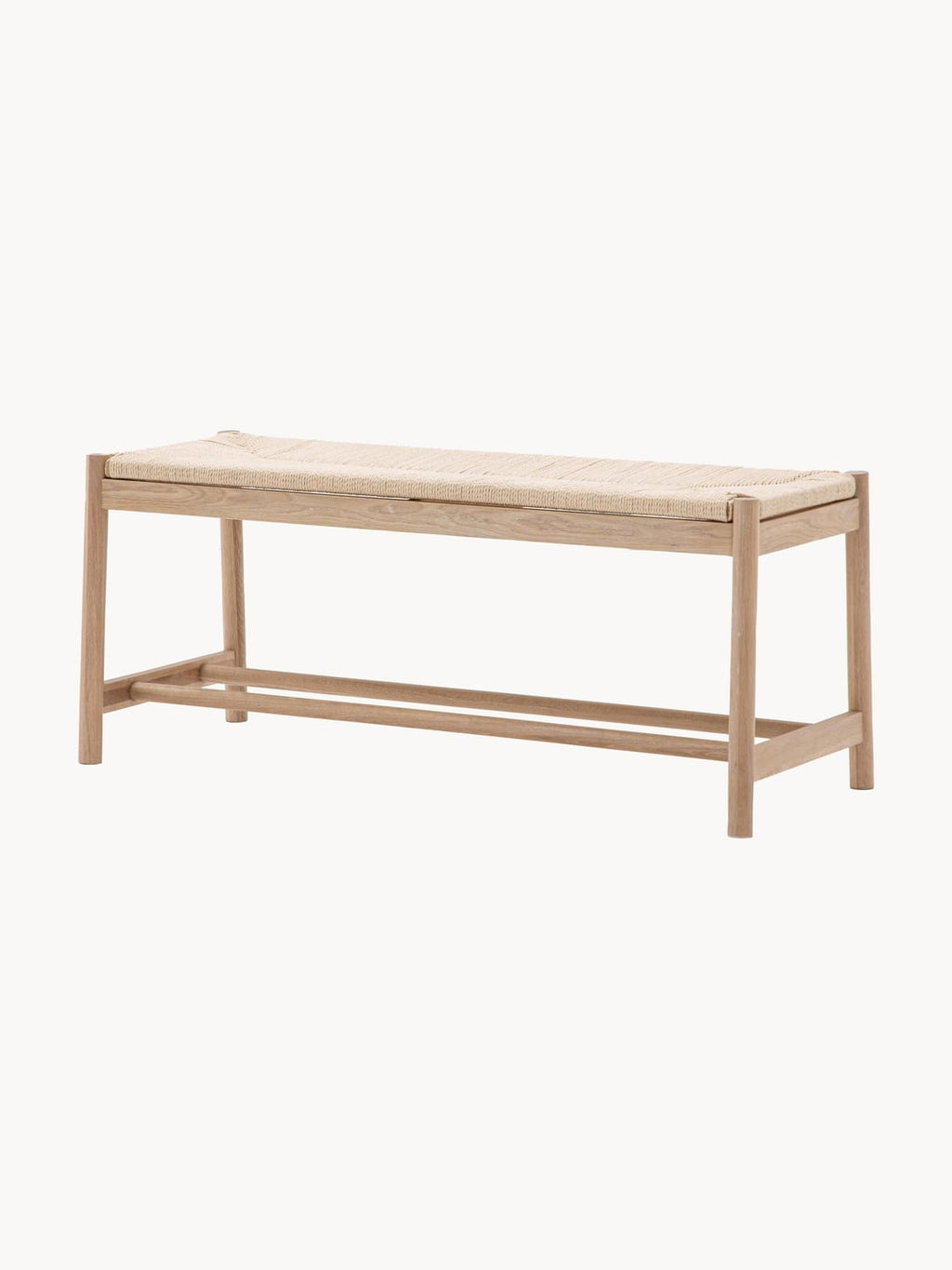 Gravedona Handmade Oak Wood Bench