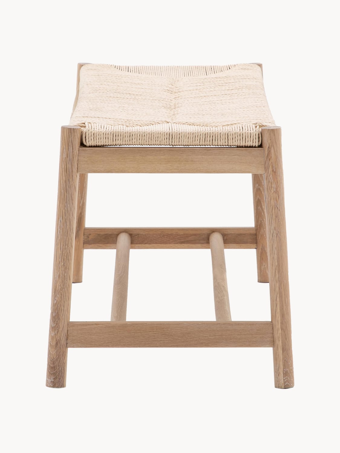 Gravedona Handmade Oak Wood Bench
