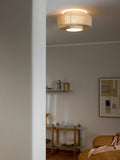 Tremosine Linen Thread Flushmount