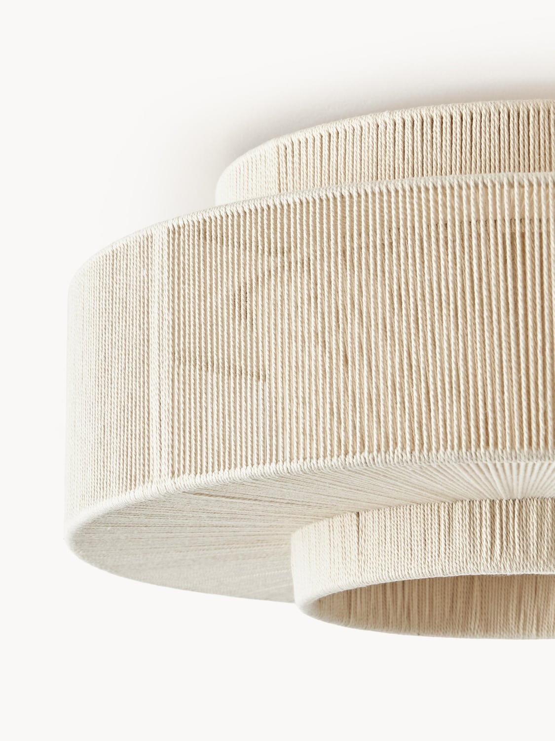 Tremosine Linen Thread Flushmount