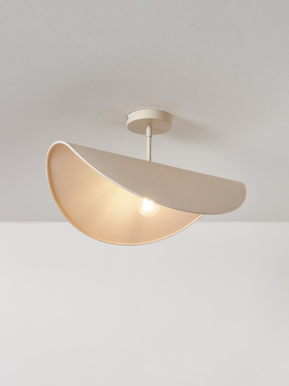 Pognana Linen Design Ceiling Lamp