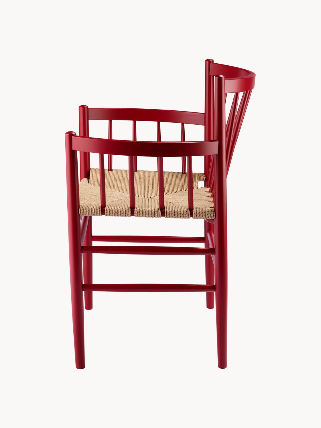 Albogasio Beech Wood Dining Chair J81 with Armrests