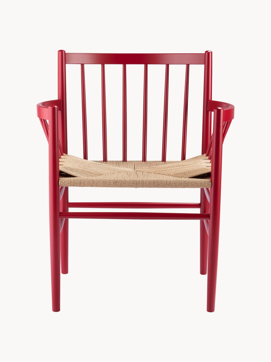 Albogasio Beech Wood Dining Chair J81 with Armrests