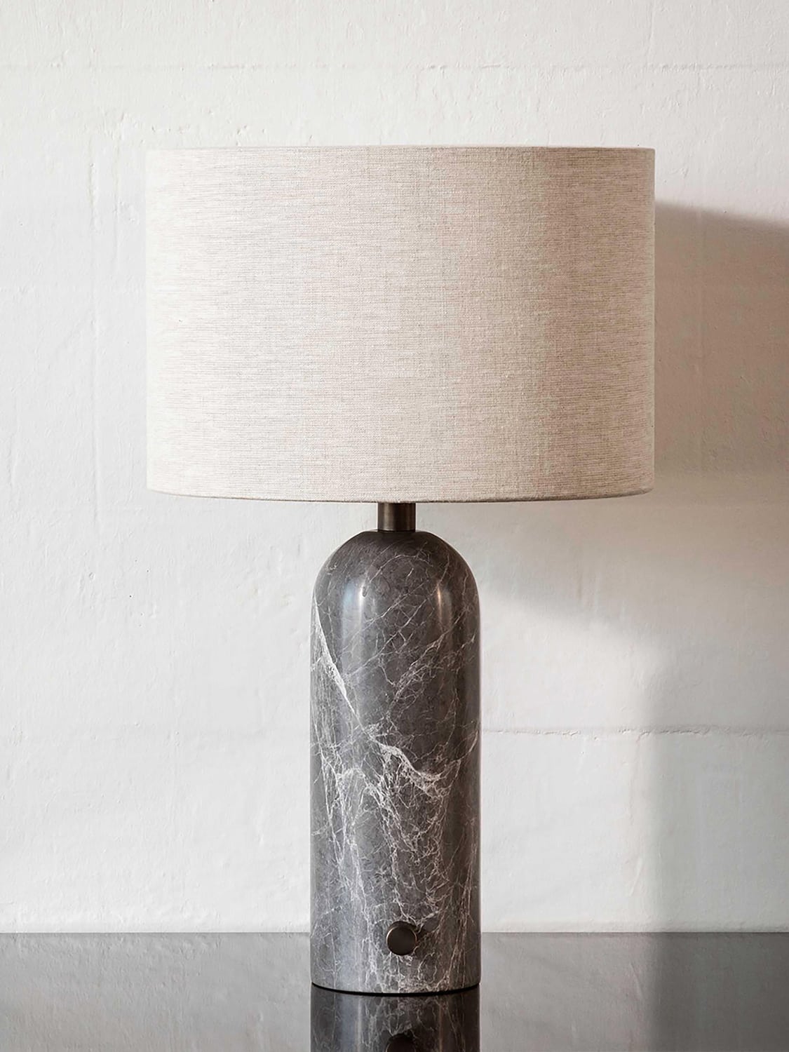 Tavernerio Large Dimmable Table Lamp with Marble Base