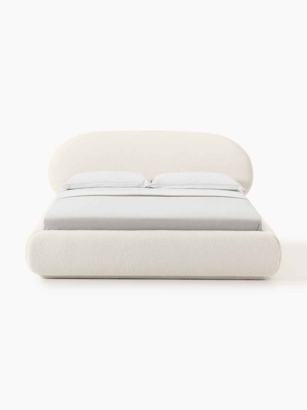 Corvara Upholstered Teddy Bed with Storage