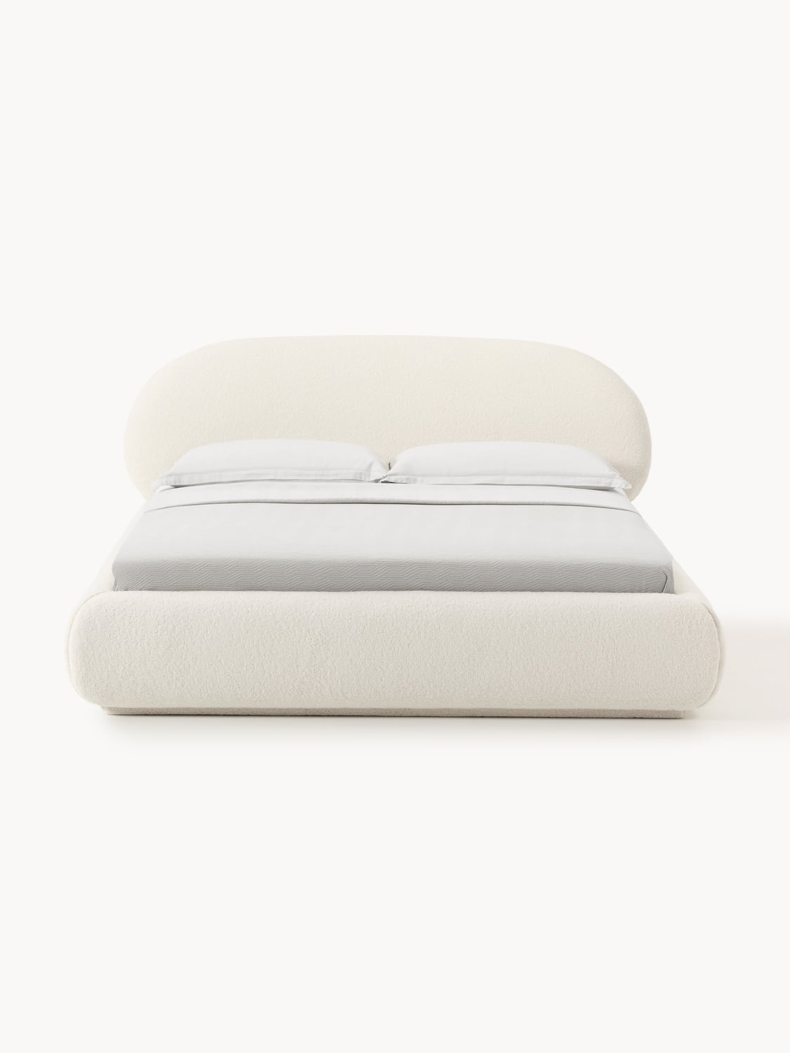 Corvara Upholstered Teddy Bed with Storage