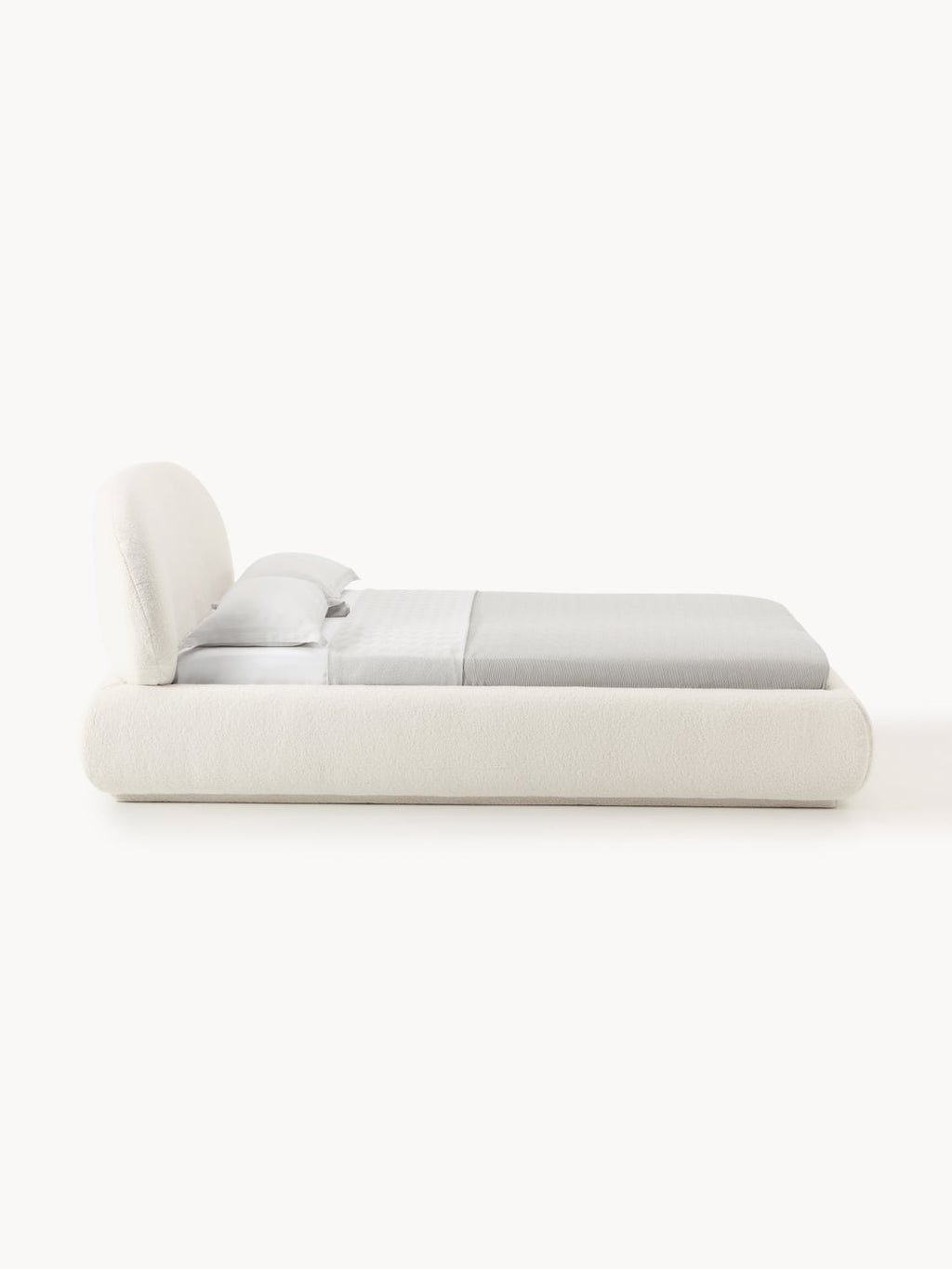 Corvara Upholstered Teddy Bed with Storage