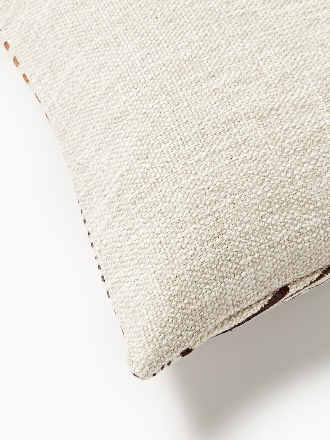 Ossuccio Cushion Cover with Abstract Lines