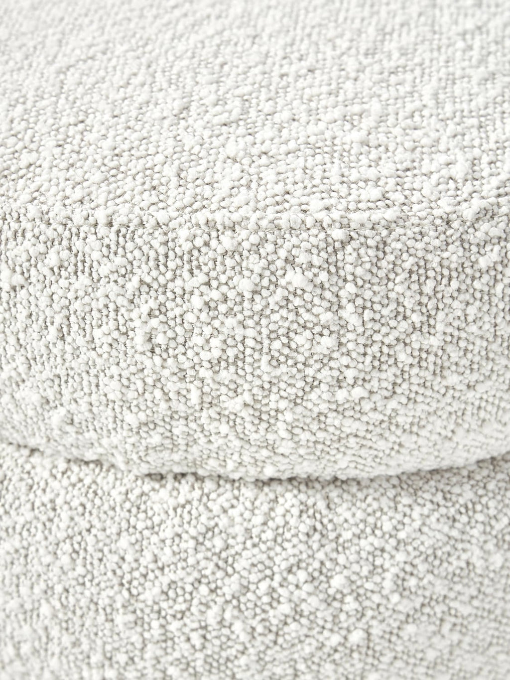 Alserio Bouclé Upholstered Stool