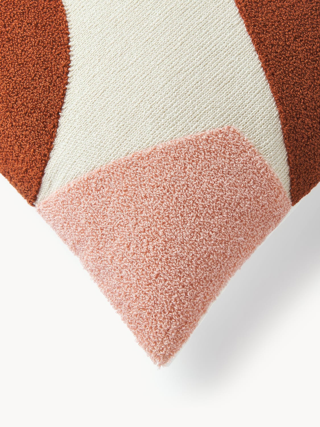 Lavena Cotton Cushion Cover with Abstract Decoration