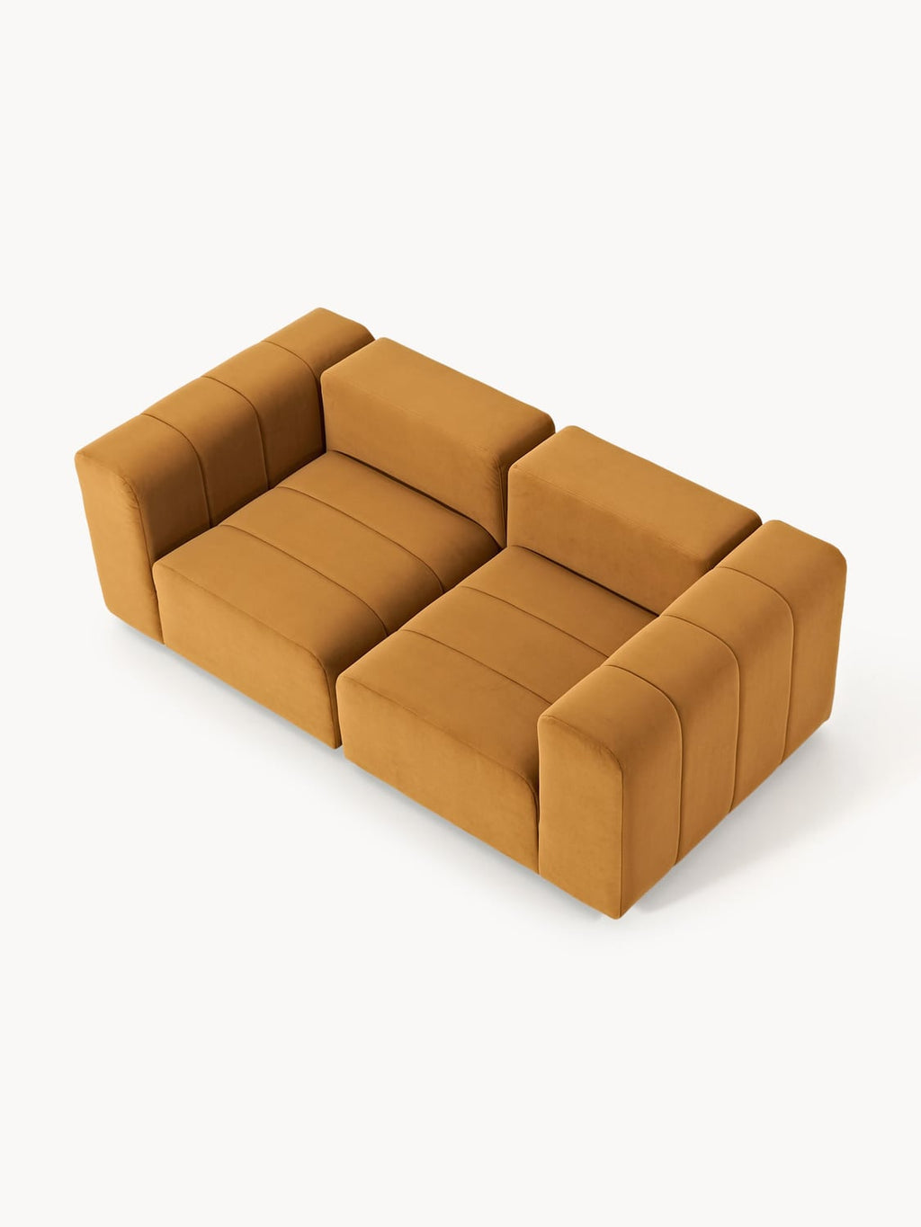 Alserio Modular Velvet Sofa Lena (3-seater)