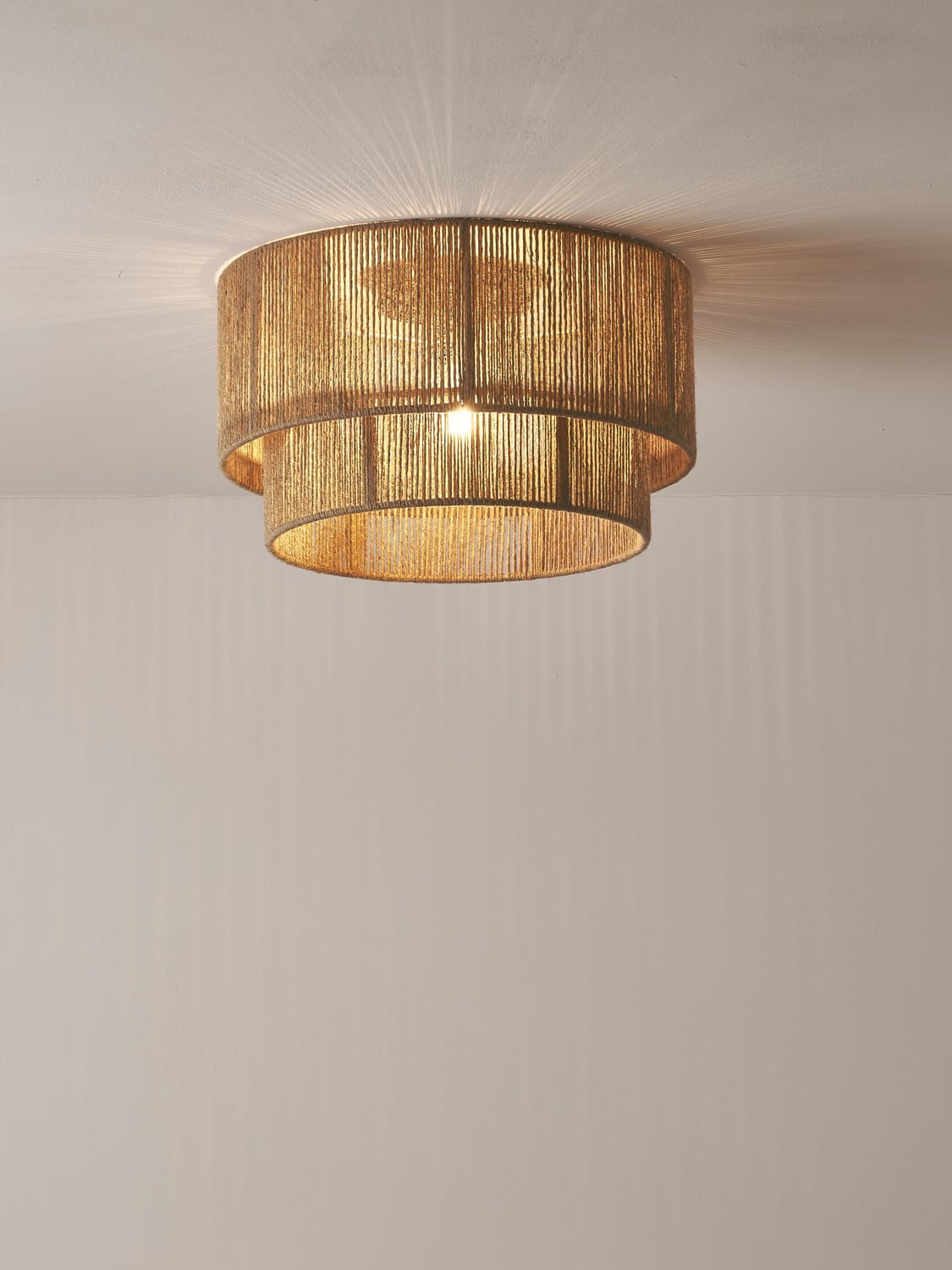 Tremezzo Jute Ceiling Lamp