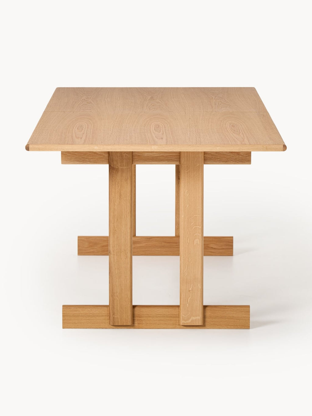 Arliano Extendable Oak Wood Dining Table — available in several sizes