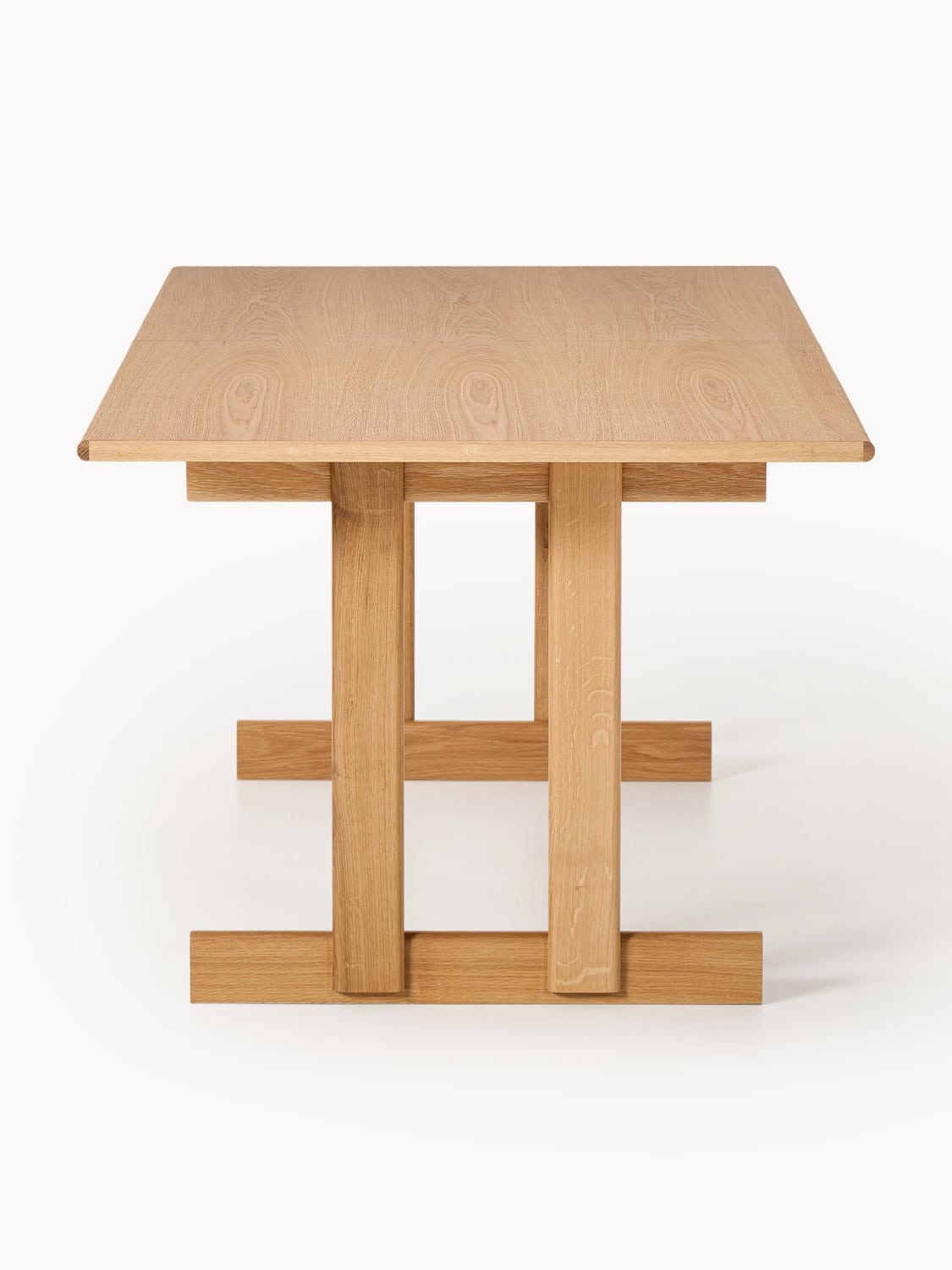 Arliano Extendable Oak Wood Dining Table — available in several sizes