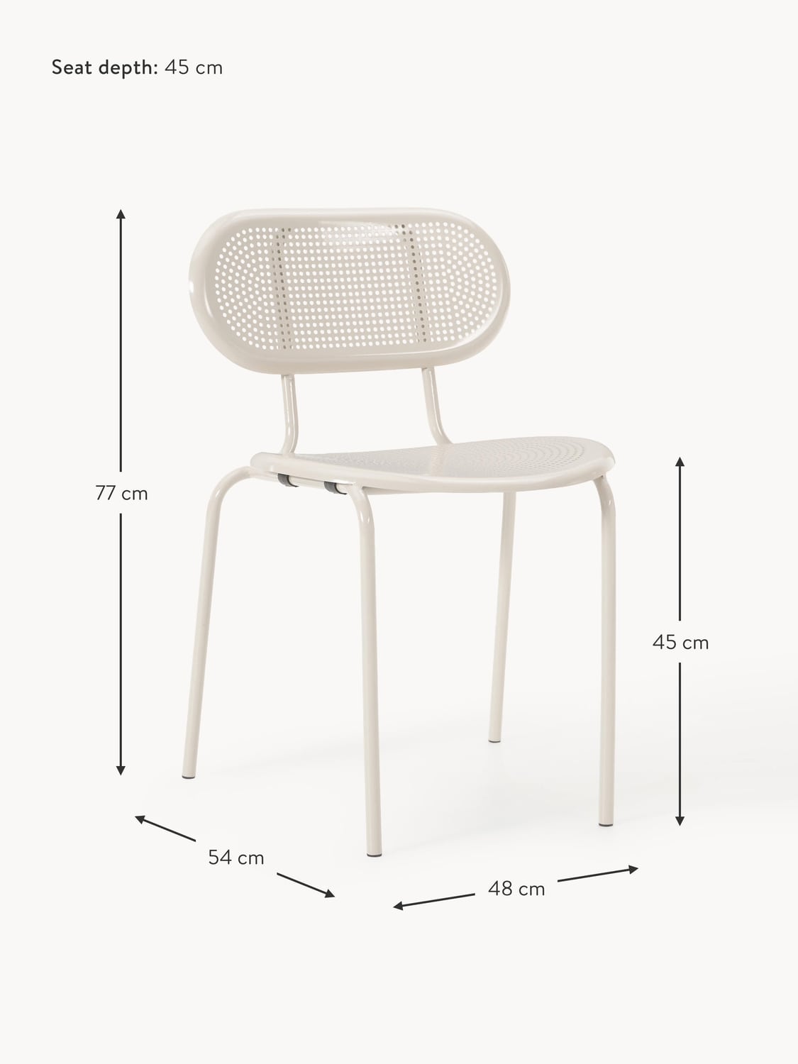 Lomazzo Garden Dining Chairs (set of 2)