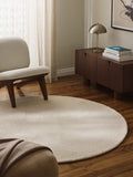 Carate Round Hand-Tufted Wool Rug