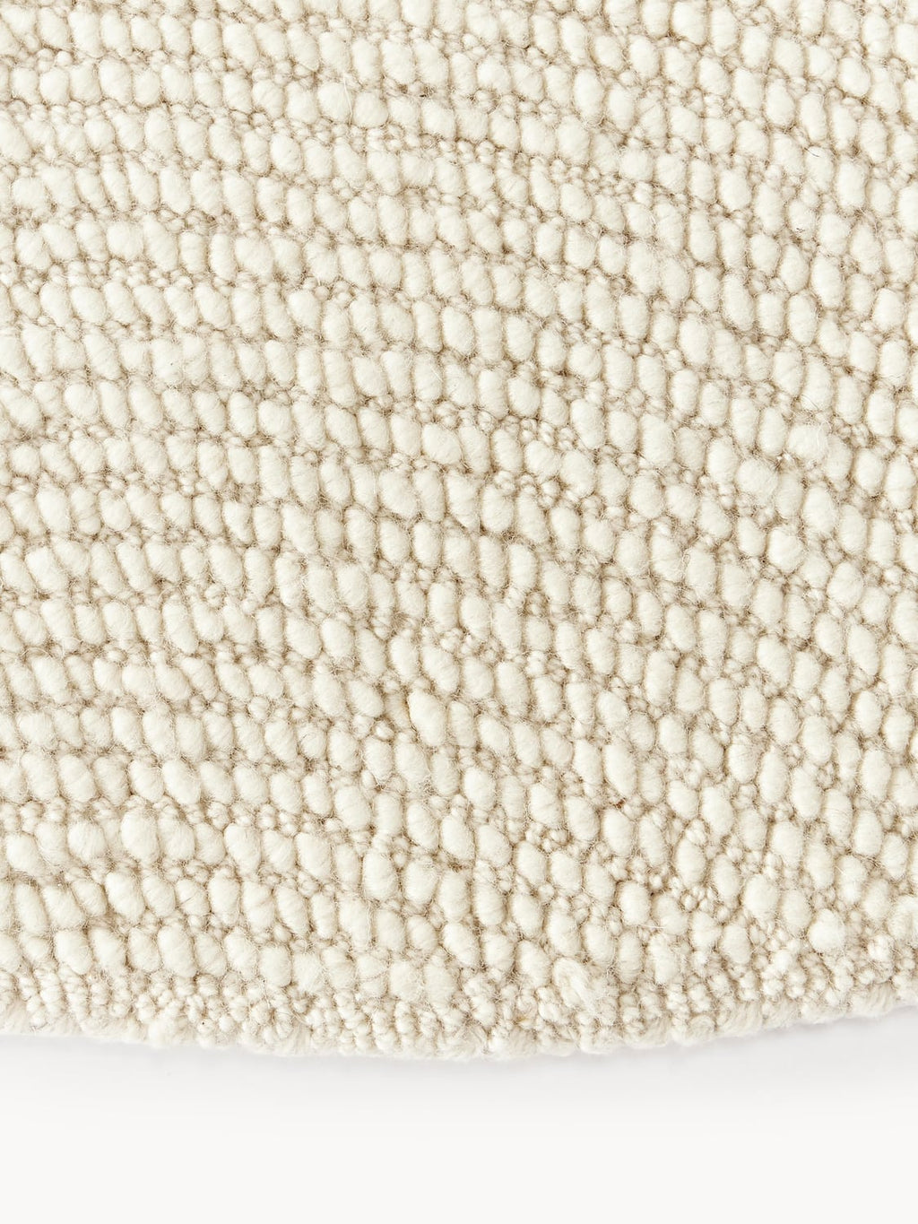 Carate Round Hand-Tufted Wool Rug