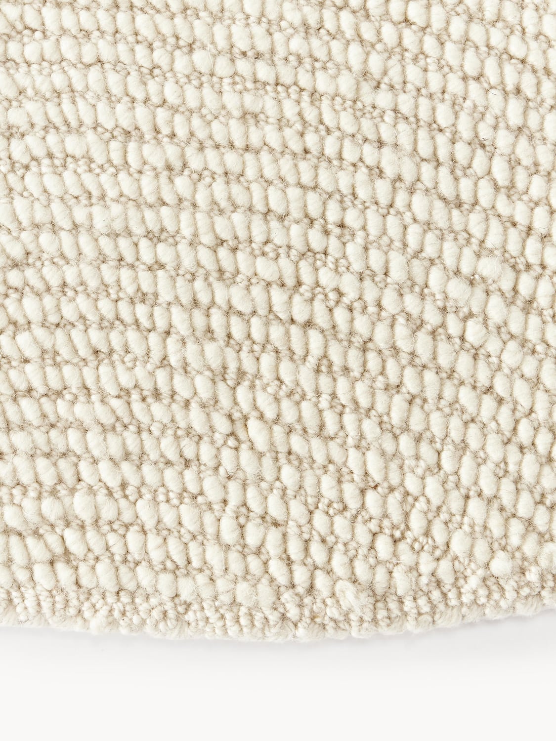 Carate Round Hand-Tufted Wool Rug